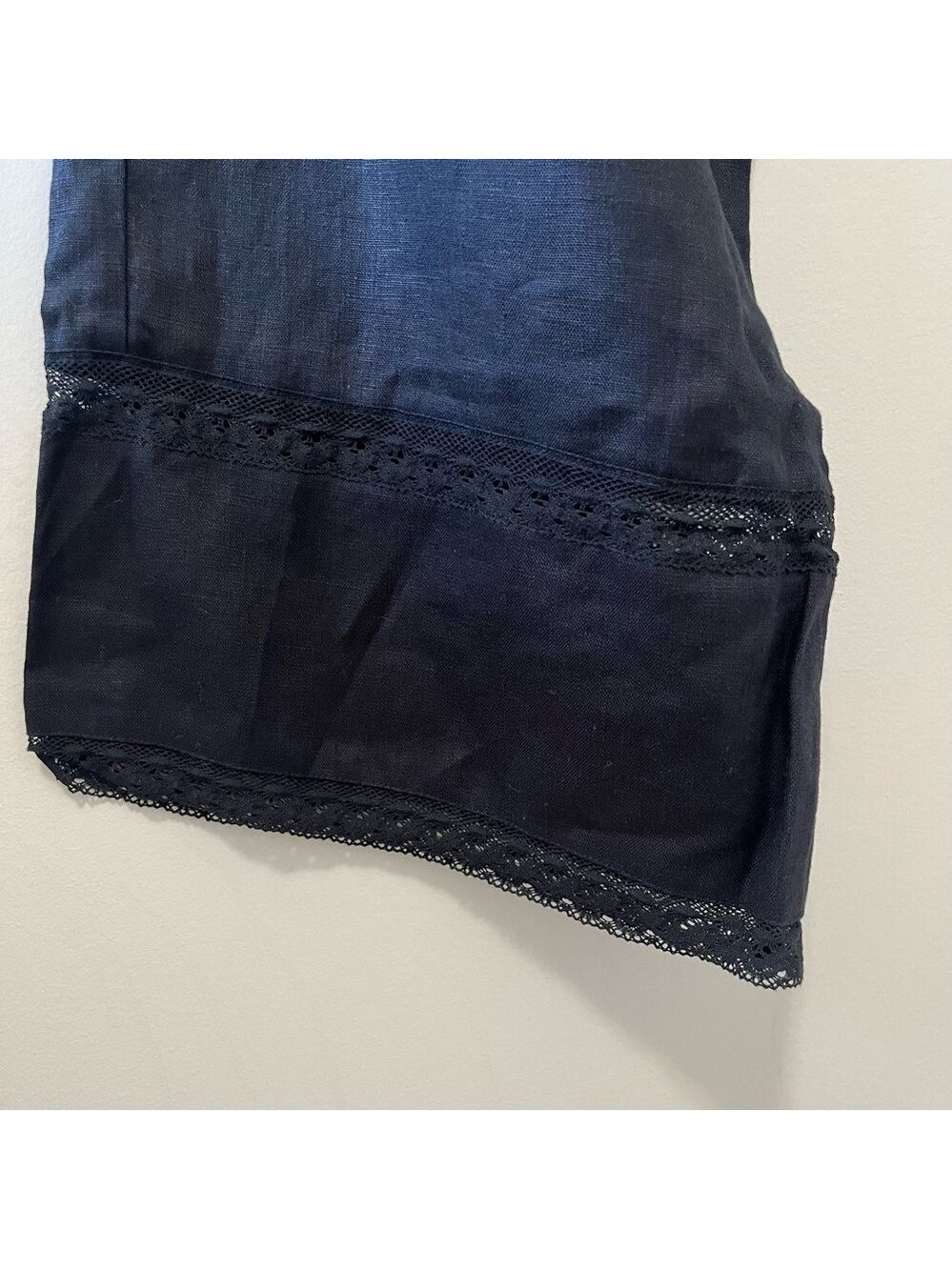 NWT Reformation Violet Linen Two Piece in Black Size 8 - Picture 7 of 15